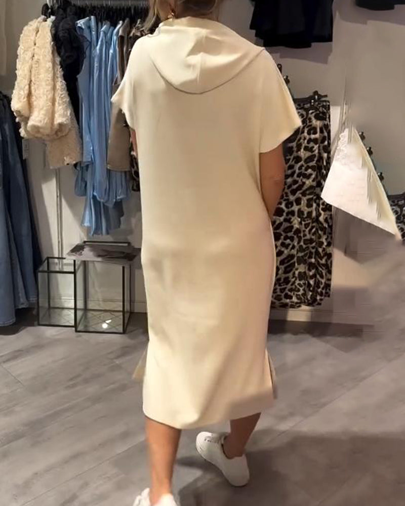 Bridget - Casual Hoodie Dress